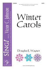 Winter Carols SATB choral sheet music cover